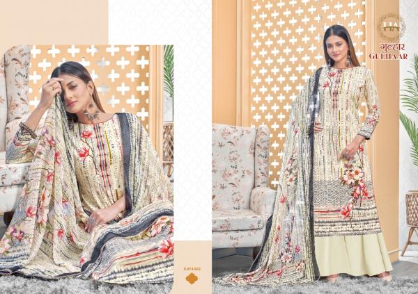 Harshit Gulhaar Cotton Print Dress Material Collection